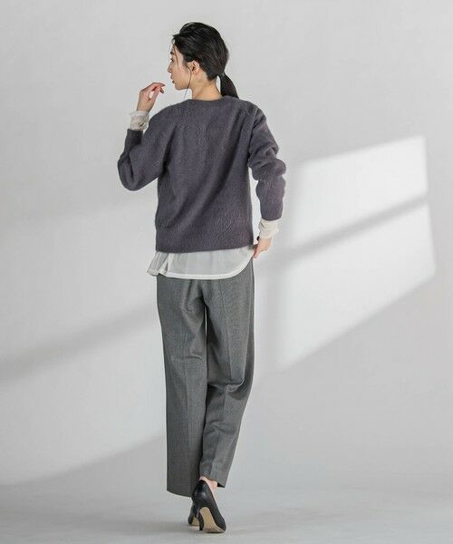 la.f...(大きいサイズ) / ラ・エフ(おおきいサイズ) ニット・セーター | 【大きいサイズ】フォックスカシミヤ混ニット≪手洗い可能≫ | 詳細26