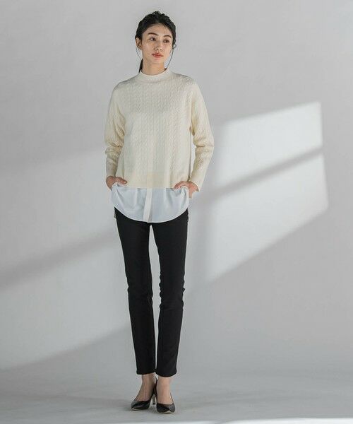 la.f...(大きいサイズ) / ラ・エフ(おおきいサイズ) ニット・セーター | 【大きいサイズ】ケーブルニット | 詳細6