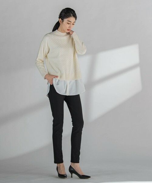 la.f...(大きいサイズ) / ラ・エフ(おおきいサイズ) ニット・セーター | 【大きいサイズ】ケーブルニット | 詳細7