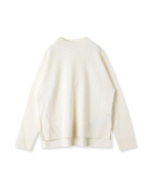 la.f...(大きいサイズ) / ラ・エフ(おおきいサイズ) ニット・セーター | 【大きいサイズ】ケーブルニット | 詳細1