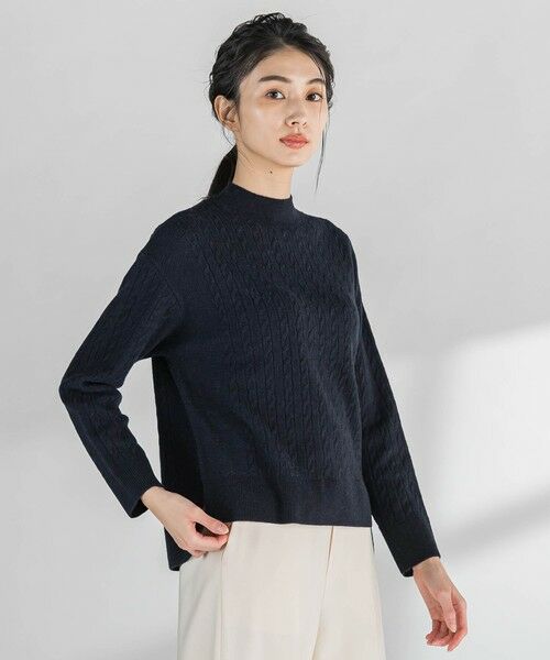 la.f...(大きいサイズ) / ラ・エフ(おおきいサイズ) ニット・セーター | 【大きいサイズ】ケーブルニット | 詳細12