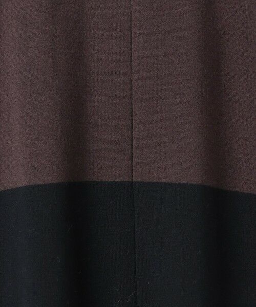 la.f...(大きいサイズ) / ラ・エフ(おおきいサイズ) ニット・セーター | 【大きいサイズ】バイカラーニット≪手洗い可能≫ | 詳細12