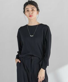 la.f...(大きいサイズ) / ラ・エフ(おおきいサイズ) カットソー | 【大きいサイズ】パーフェクトジャージカットソー≪洗濯機で洗える≫