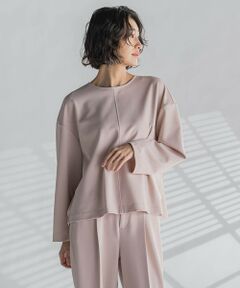 la.f...(大きいサイズ) / ラ・エフ(おおきいサイズ) カットソー | 【大きいサイズ】パーフェクトジャージカットソー≪洗濯機で洗える≫