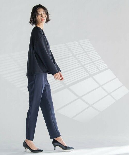 la.f...(大きいサイズ) / ラ・エフ(おおきいサイズ) カットソー | 【大きいサイズ】パーフェクトジャージカットソー≪洗濯機で洗える≫ | 詳細16