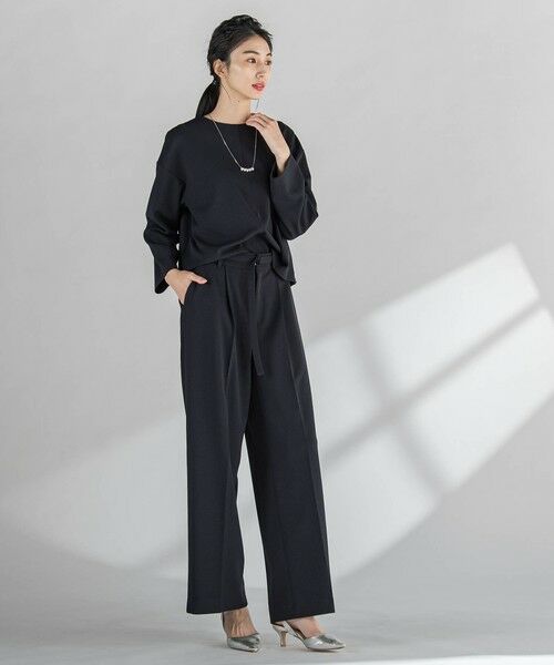 la.f...(大きいサイズ) / ラ・エフ(おおきいサイズ) カットソー | 【大きいサイズ】パーフェクトジャージカットソー≪洗濯機で洗える≫ | 詳細5