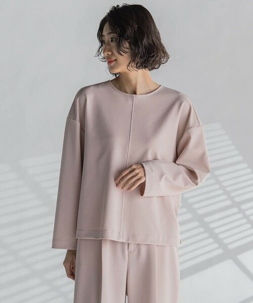 la.f...(大きいサイズ) / ラ・エフ(おおきいサイズ) カットソー | 【大きいサイズ】パーフェクトジャージカットソー≪洗濯機で洗える≫ | 詳細19