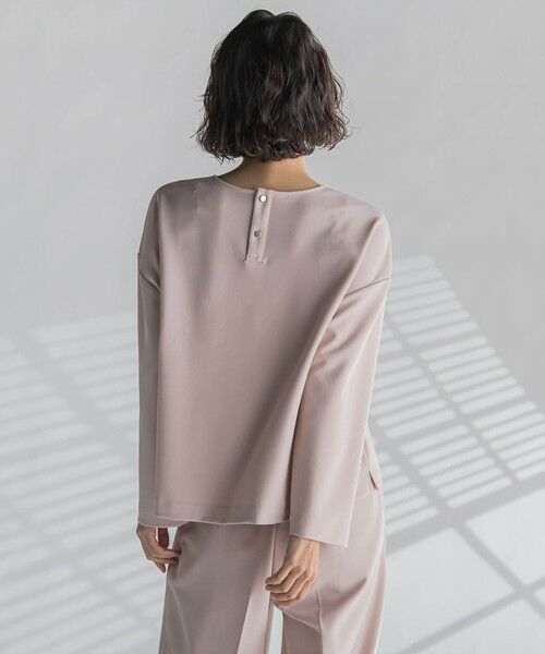 la.f...(大きいサイズ) / ラ・エフ(おおきいサイズ) カットソー | 【大きいサイズ】パーフェクトジャージカットソー≪洗濯機で洗える≫ | 詳細21