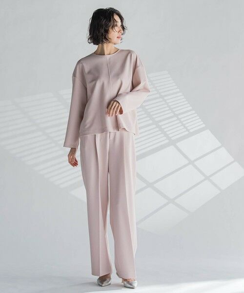 la.f...(大きいサイズ) / ラ・エフ(おおきいサイズ) カットソー | 【大きいサイズ】パーフェクトジャージカットソー≪洗濯機で洗える≫ | 詳細22