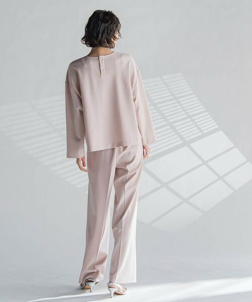 la.f...(大きいサイズ) / ラ・エフ(おおきいサイズ) カットソー | 【大きいサイズ】パーフェクトジャージカットソー≪洗濯機で洗える≫ | 詳細23