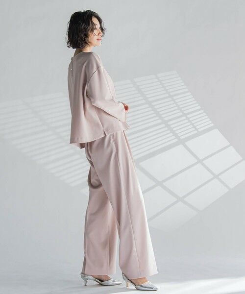 la.f...(大きいサイズ) / ラ・エフ(おおきいサイズ) カットソー | 【大きいサイズ】パーフェクトジャージカットソー≪洗濯機で洗える≫ | 詳細24