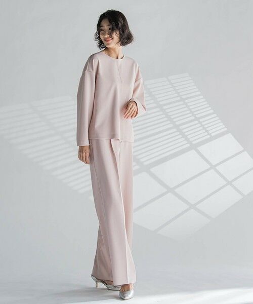 la.f...(大きいサイズ) / ラ・エフ(おおきいサイズ) カットソー | 【大きいサイズ】パーフェクトジャージカットソー≪洗濯機で洗える≫ | 詳細25