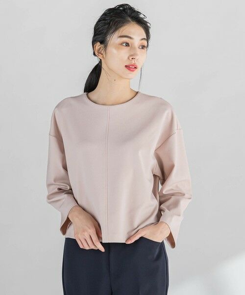 la.f...(大きいサイズ) / ラ・エフ(おおきいサイズ) カットソー | 【大きいサイズ】パーフェクトジャージカットソー≪洗濯機で洗える≫ | 詳細28