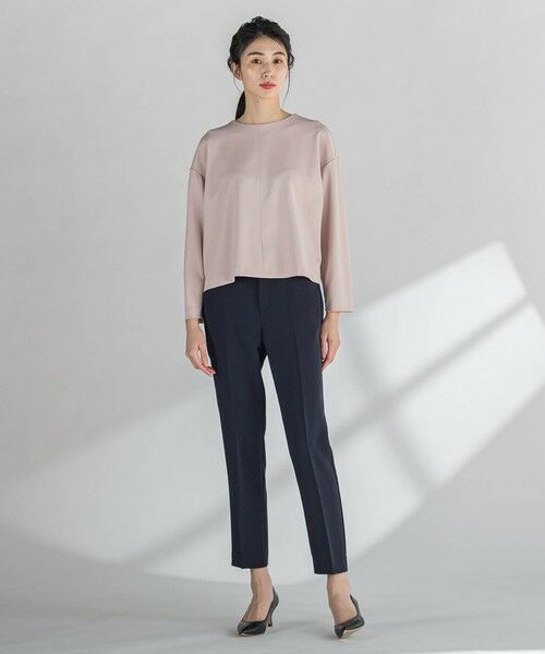 la.f...(大きいサイズ) / ラ・エフ(おおきいサイズ) カットソー | 【大きいサイズ】パーフェクトジャージカットソー≪洗濯機で洗える≫ | 詳細29