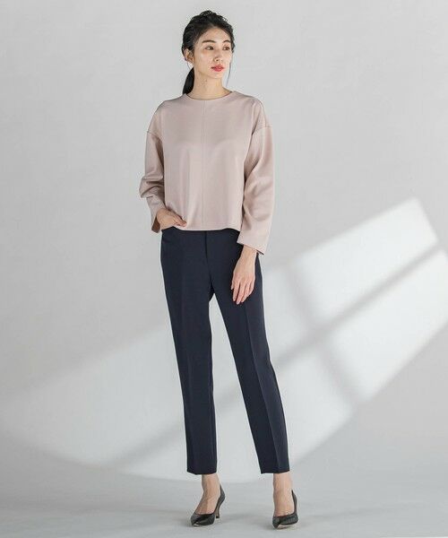 la.f...(大きいサイズ) / ラ・エフ(おおきいサイズ) カットソー | 【大きいサイズ】パーフェクトジャージカットソー≪洗濯機で洗える≫ | 詳細30