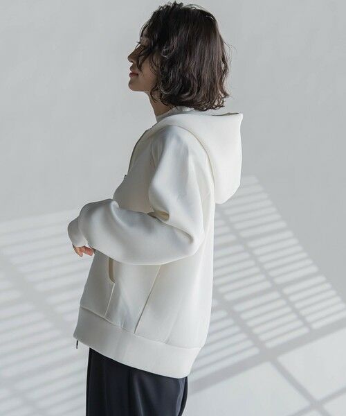 la.f...(大きいサイズ) / ラ・エフ(おおきいサイズ) カットソー | 【大きいサイズ】ダブルジップパーカー≪洗濯機で洗える≫ | 詳細13