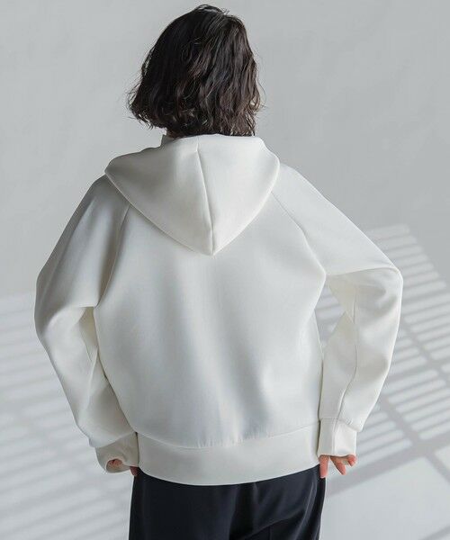la.f...(大きいサイズ) / ラ・エフ(おおきいサイズ) カットソー | 【大きいサイズ】ダブルジップパーカー≪洗濯機で洗える≫ | 詳細14