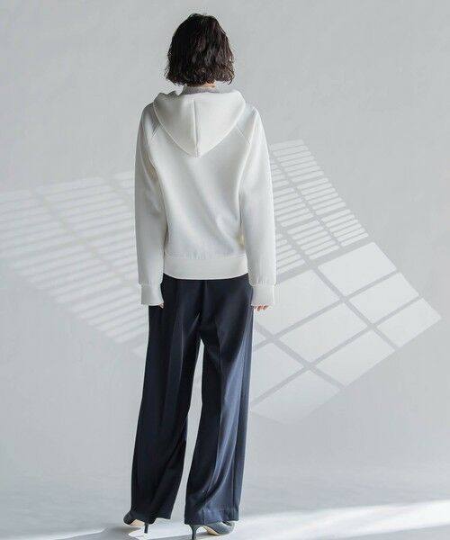 la.f...(大きいサイズ) / ラ・エフ(おおきいサイズ) カットソー | 【大きいサイズ】ダブルジップパーカー≪洗濯機で洗える≫ | 詳細17