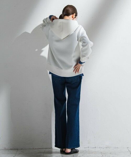 la.f...(大きいサイズ) / ラ・エフ(おおきいサイズ) カットソー | 【大きいサイズ】ダブルジップパーカー≪洗濯機で洗える≫ | 詳細8