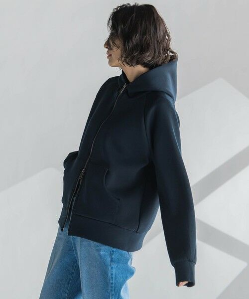 la.f...(大きいサイズ) / ラ・エフ(おおきいサイズ) カットソー | 【大きいサイズ】ダブルジップパーカー≪洗濯機で洗える≫ | 詳細19