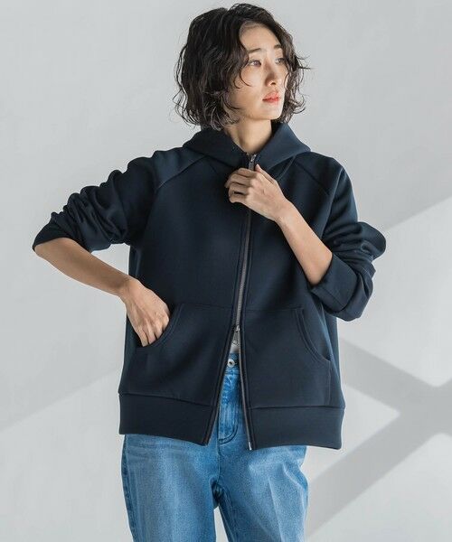la.f...(大きいサイズ) / ラ・エフ(おおきいサイズ) カットソー | 【大きいサイズ】ダブルジップパーカー≪洗濯機で洗える≫ | 詳細20
