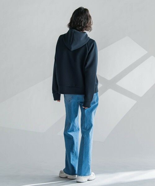 la.f...(大きいサイズ) / ラ・エフ(おおきいサイズ) カットソー | 【大きいサイズ】ダブルジップパーカー≪洗濯機で洗える≫ | 詳細23