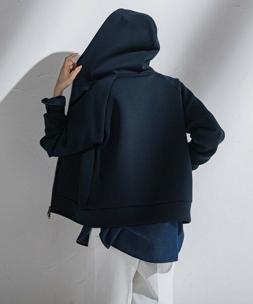 la.f...(大きいサイズ) / ラ・エフ(おおきいサイズ) カットソー | 【大きいサイズ】ダブルジップパーカー≪洗濯機で洗える≫ | 詳細26