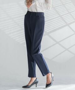 la.f...(大きいサイズ) / ラ・エフ(おおきいサイズ) その他パンツ | 【大きいサイズ】ダブルクロステーパードパンツ≪洗濯機で洗える≫