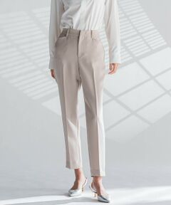 la.f...(大きいサイズ) / ラ・エフ(おおきいサイズ) その他パンツ | 【大きいサイズ】ダブルクロステーパードパンツ≪洗濯機で洗える≫