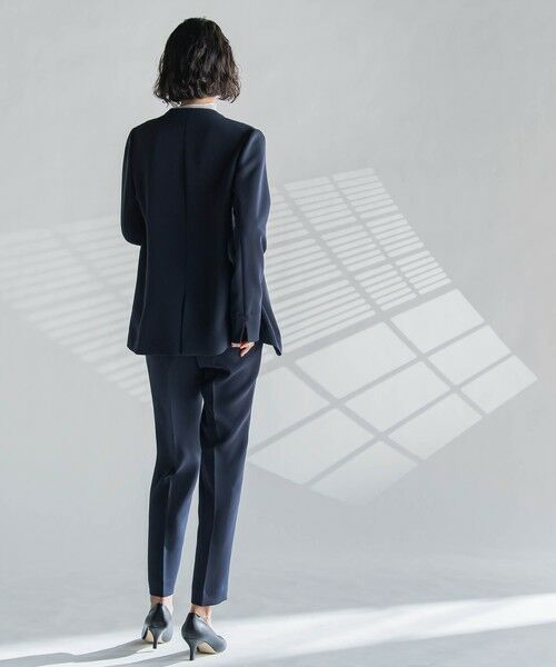 la.f...(大きいサイズ) / ラ・エフ(おおきいサイズ) その他パンツ | 【大きいサイズ】ダブルクロステーパードパンツ≪洗濯機で洗える≫ | 詳細16