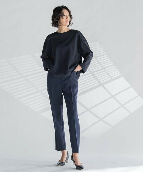 la.f...(大きいサイズ) / ラ・エフ(おおきいサイズ) その他パンツ | 【大きいサイズ】ダブルクロステーパードパンツ≪洗濯機で洗える≫ | 詳細17