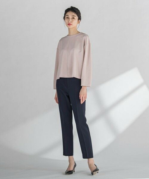 la.f...(大きいサイズ) / ラ・エフ(おおきいサイズ) その他パンツ | 【大きいサイズ】ダブルクロステーパードパンツ≪洗濯機で洗える≫ | 詳細20