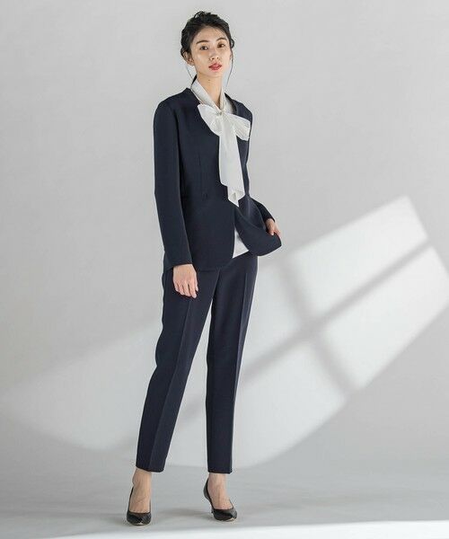 la.f...(大きいサイズ) / ラ・エフ(おおきいサイズ) その他パンツ | 【大きいサイズ】ダブルクロステーパードパンツ≪洗濯機で洗える≫ | 詳細29