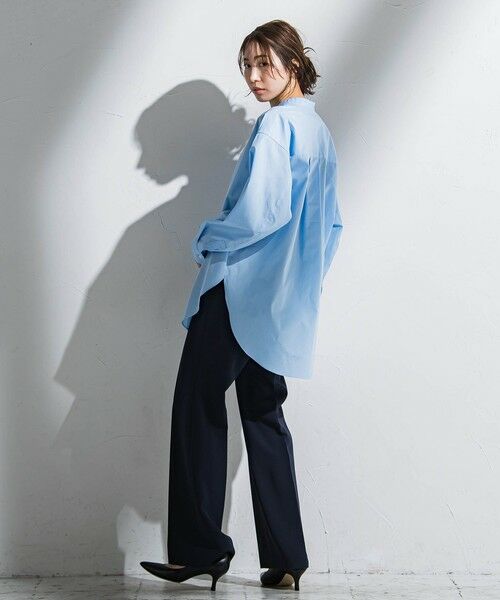 la.f...(大きいサイズ) / ラ・エフ(おおきいサイズ) その他パンツ | 【大きいサイズ】ダブルクロステーパードパンツ≪洗濯機で洗える≫ | 詳細5