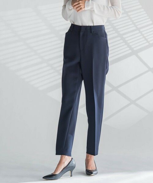 la.f...(大きいサイズ) / ラ・エフ(おおきいサイズ) その他パンツ | 【大きいサイズ】ダブルクロステーパードパンツ≪洗濯機で洗える≫ | 詳細8