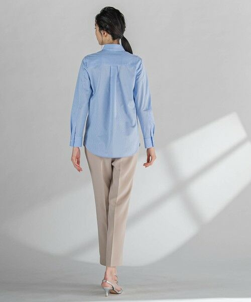 la.f...(大きいサイズ) / ラ・エフ(おおきいサイズ) シャツ・ブラウス | 【大きいサイズ】L　ストライプシャツ≪洗濯機で洗える≫ | 詳細16