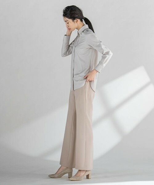 la.f...(大きいサイズ) / ラ・エフ(おおきいサイズ) シャツ・ブラウス | 【大きいサイズ】L　ストライプシャツ≪洗濯機で洗える≫ | 詳細25