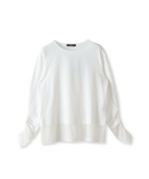 la.f...(大きいサイズ) / ラ・エフ(おおきいサイズ) カットソー | 【大きいサイズ】シアードッキングカットソー≪洗濯機で洗える≫ | 詳細18