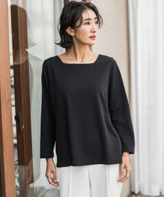 la.f...(大きいサイズ) / ラ・エフ(おおきいサイズ) カットソー | 【大きいサイズ】マシュマロポンチカットソー≪洗濯機で洗える≫