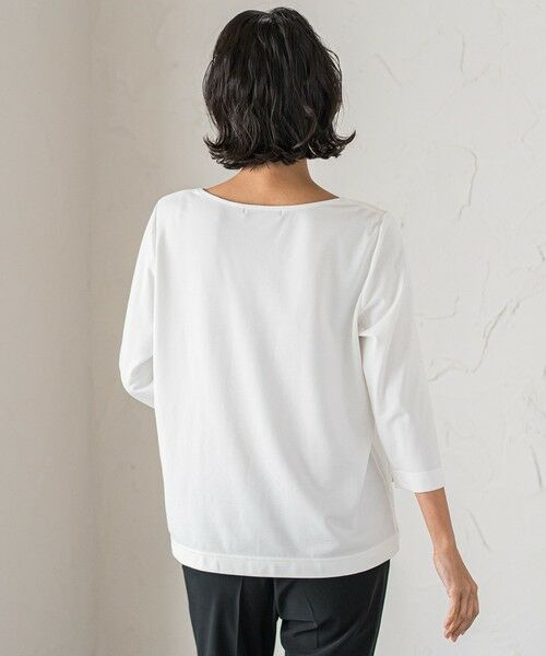 la.f...(大きいサイズ) / ラ・エフ(おおきいサイズ) カットソー | 【大きいサイズ】マシュマロポンチカットソー≪洗濯機で洗える≫ | 詳細3