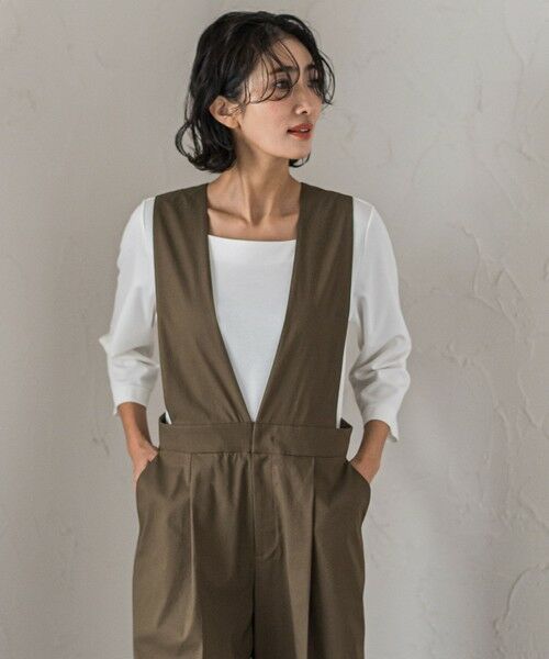 la.f...(大きいサイズ) / ラ・エフ(おおきいサイズ) カットソー | 【大きいサイズ】マシュマロポンチカットソー≪洗濯機で洗える≫ | 詳細8