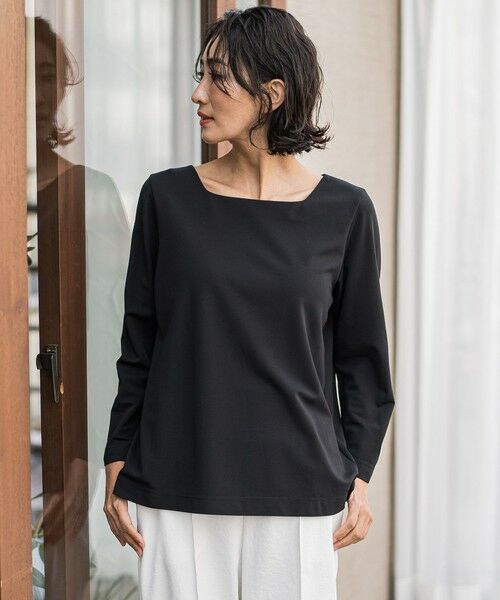 la.f...(大きいサイズ) / ラ・エフ(おおきいサイズ) カットソー | 【大きいサイズ】マシュマロポンチカットソー≪洗濯機で洗える≫ | 詳細26