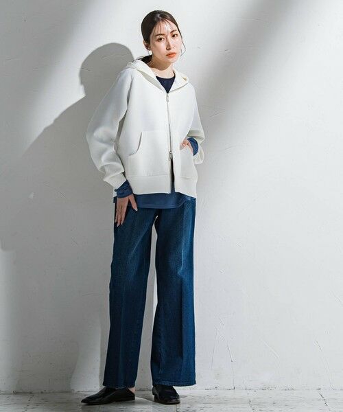 la.f...(大きいサイズ) / ラ・エフ(おおきいサイズ) デニムパンツ | 【大きいサイズ】ストレッチデニムパンツ≪洗濯機で洗える≫ | 詳細9