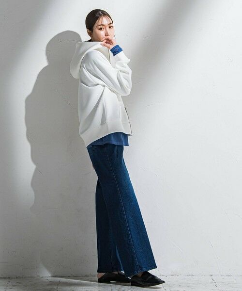 la.f...(大きいサイズ) / ラ・エフ(おおきいサイズ) デニムパンツ | 【大きいサイズ】ストレッチデニムパンツ≪洗濯機で洗える≫ | 詳細10