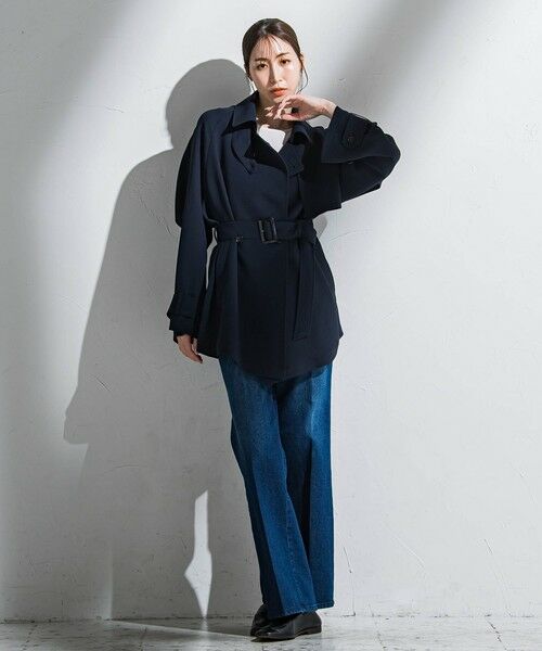 la.f...(大きいサイズ) / ラ・エフ(おおきいサイズ) デニムパンツ | 【大きいサイズ】ストレッチデニムパンツ≪洗濯機で洗える≫ | 詳細17