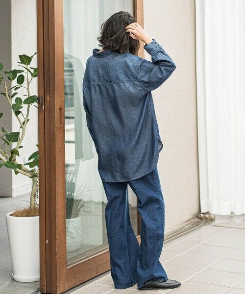 la.f...(大きいサイズ) / ラ・エフ(おおきいサイズ) デニムパンツ | 【大きいサイズ】ストレッチデニムパンツ≪洗濯機で洗える≫ | 詳細20