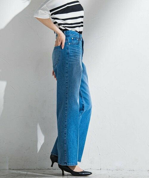 la.f...(大きいサイズ) / ラ・エフ(おおきいサイズ) デニムパンツ | 【大きいサイズ】ストレッチデニムパンツ≪洗濯機で洗える≫ | 詳細27