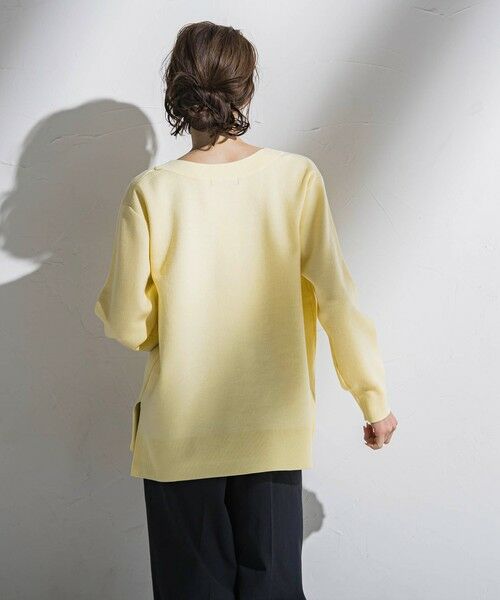 la.f...(大きいサイズ) / ラ・エフ(おおきいサイズ) ニット・セーター | 【大きいサイズ】ボートネックニット≪手洗い可能≫ | 詳細5