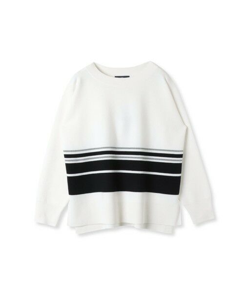 la.f...(大きいサイズ) / ラ・エフ(おおきいサイズ) ニット・セーター | 【大きいサイズ】ボートネックニット≪手洗い可能≫ | 詳細25