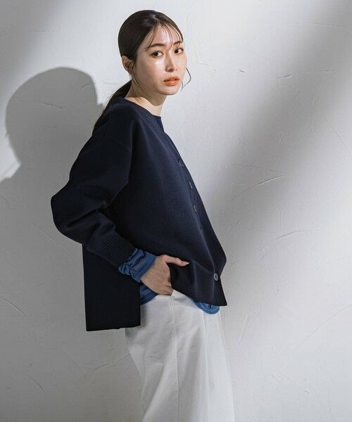 la.f...(大きいサイズ) / ラ・エフ(おおきいサイズ) ニット・セーター | 【大きいサイズ】Vネックカーディガン | 詳細11